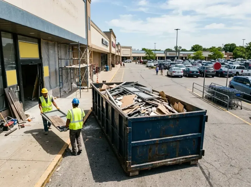 retail-store-renovation-debris-003 — frequently asked questions, Roll-off Dumpster Rentals in Lealman, FL
